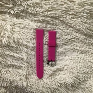 18mm silicone Fossil watch strap NWT